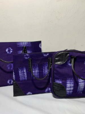 Premium Adire Bag Set