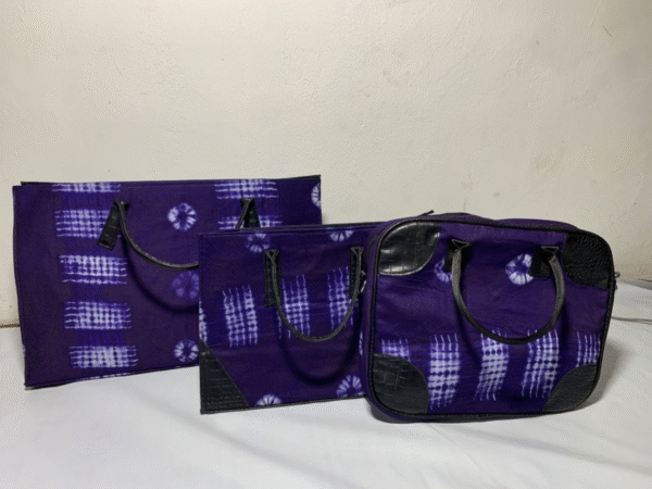 Premium Adire Bag Set