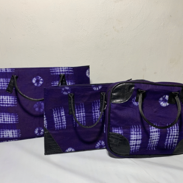 Premium Adire Bag Set
