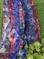 Batik Adire Design in Soft Cotton Long Length 5 yards