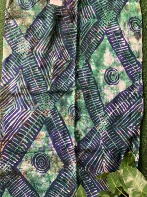 Batik Design in Soft Cotton Long length 5 yards