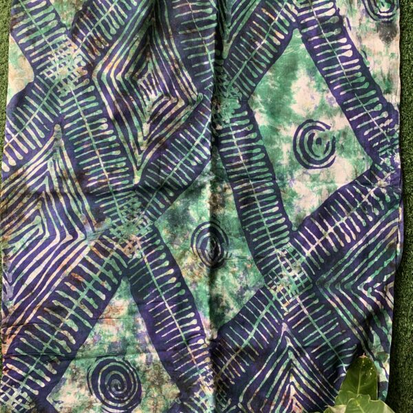 Batik Design in Soft Cotton Long length 5 yards
