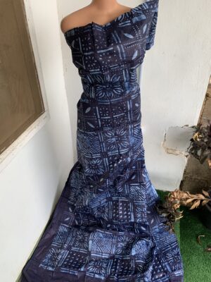 Ancient Adire Design in Guinea Brocade