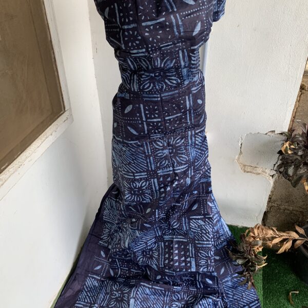 Ancient Adire Design in Guinea Brocade