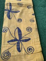 Batik Adire Design in Linen Fabric 4yards